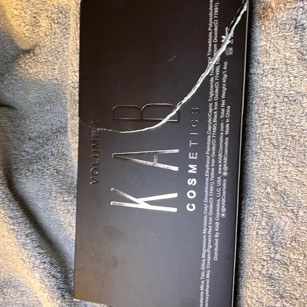 Kab cosmetics: volume 1 contour
